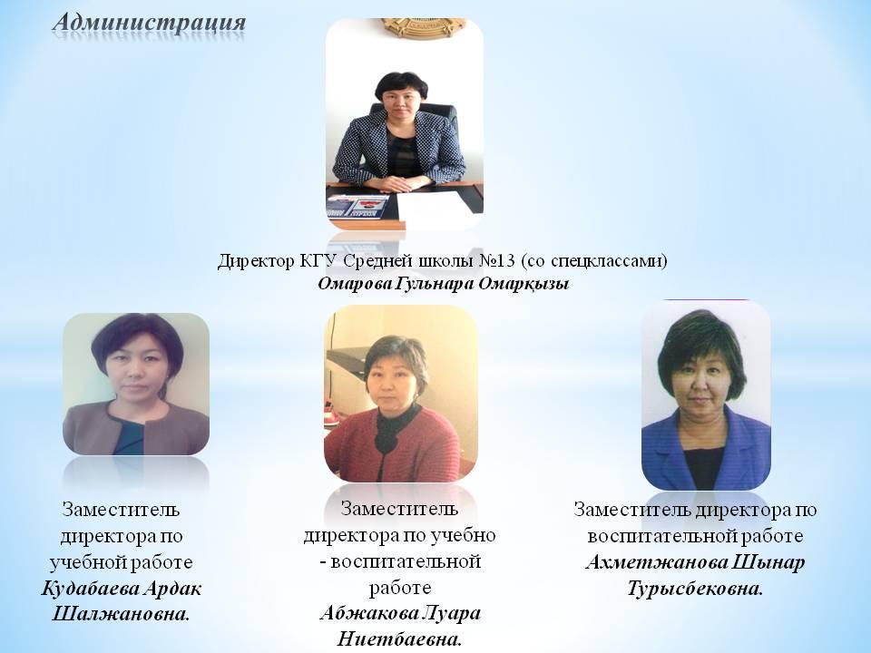 Администрация школы