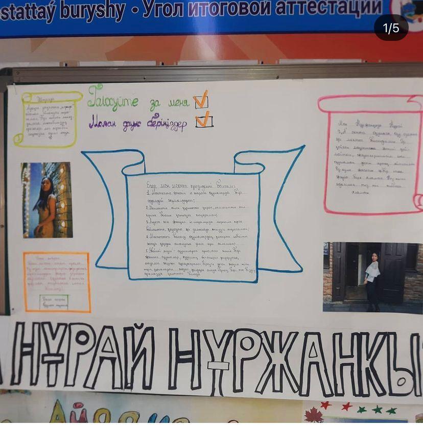 Мектеп президентінің сайлауы