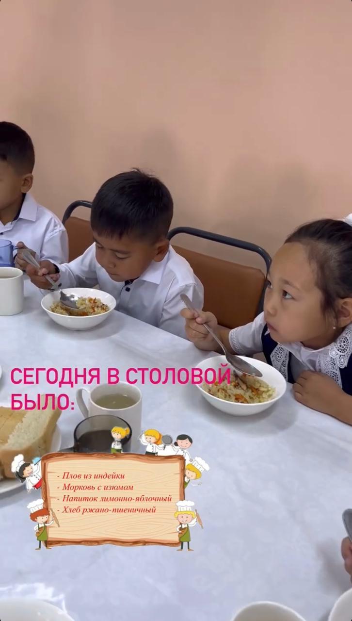 Мектеп асханасы туралы мәлімет