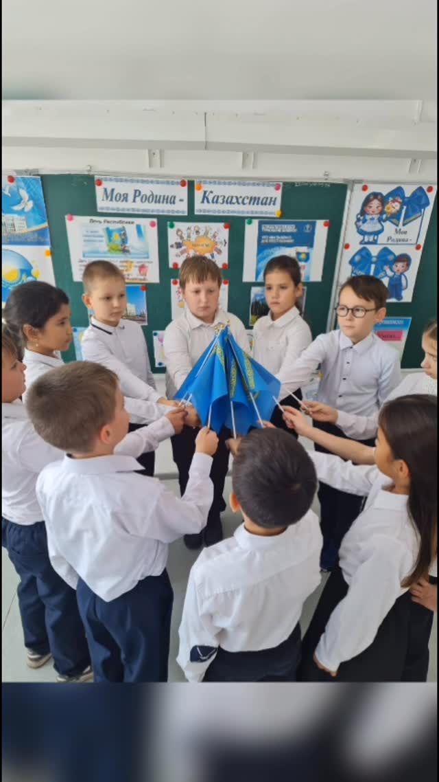 Республика күніне орай Менің Қазақстаным тақырыбында Ең үздік челлендж түсірілді